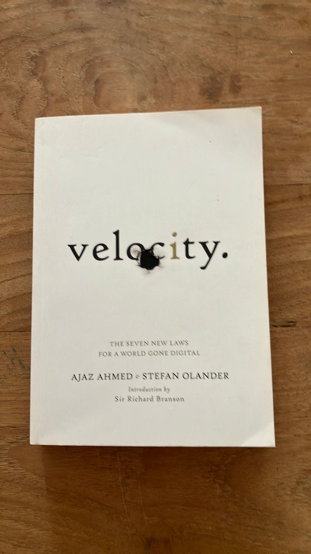 Ajaz Ahmed/Stefan Olander - Velocity, Ophalen of Verzenden, Zo goed als nieuw