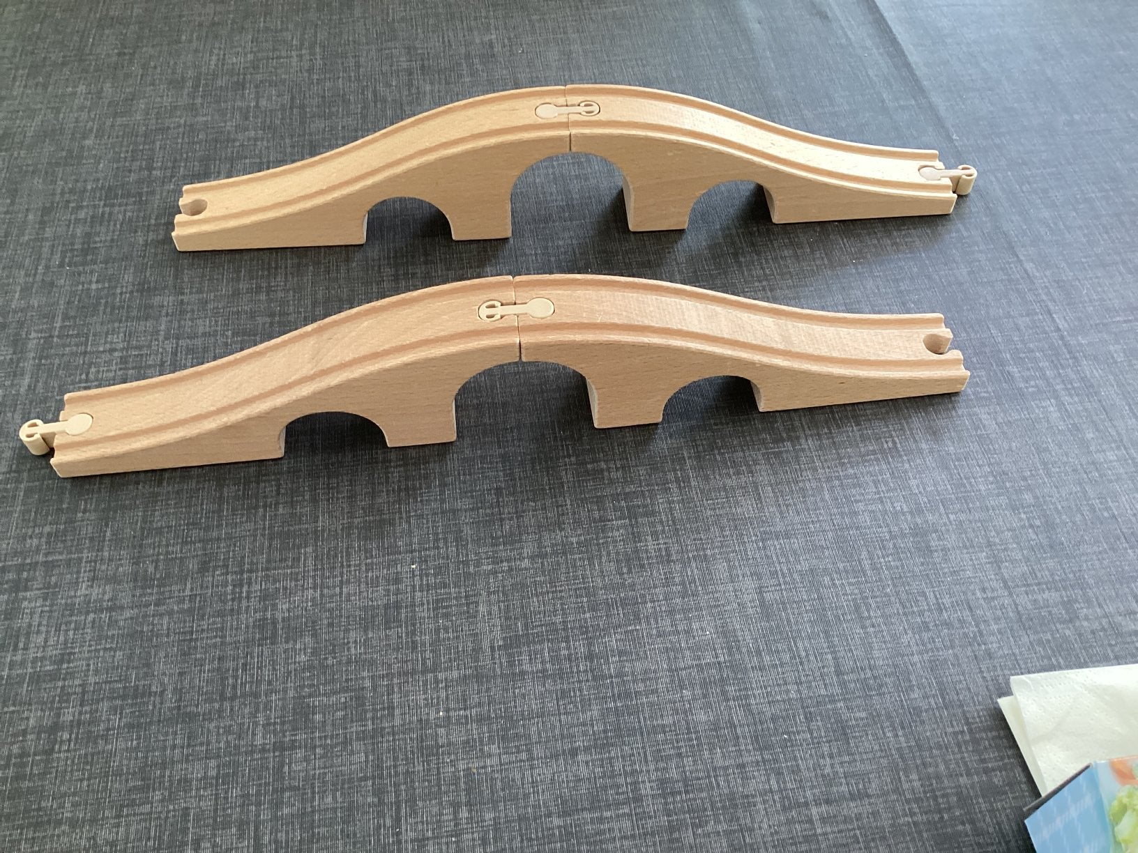 Houten spoorweg brug, PER STUK, Ophalen of Verzenden, Zo goed als nieuw
