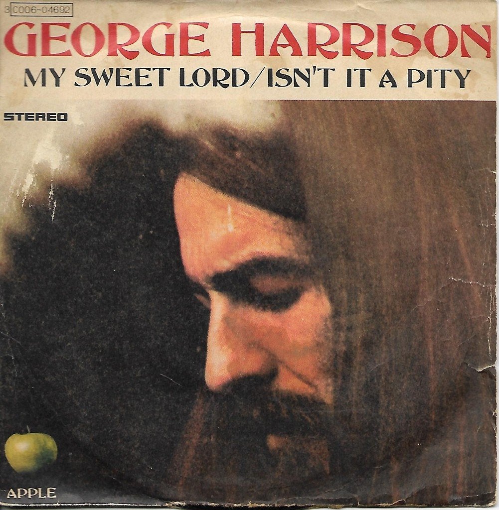 George Harrison - My sweet lord, Fotohoes, Ophalen of Verzenden, Gebruikt, Pop