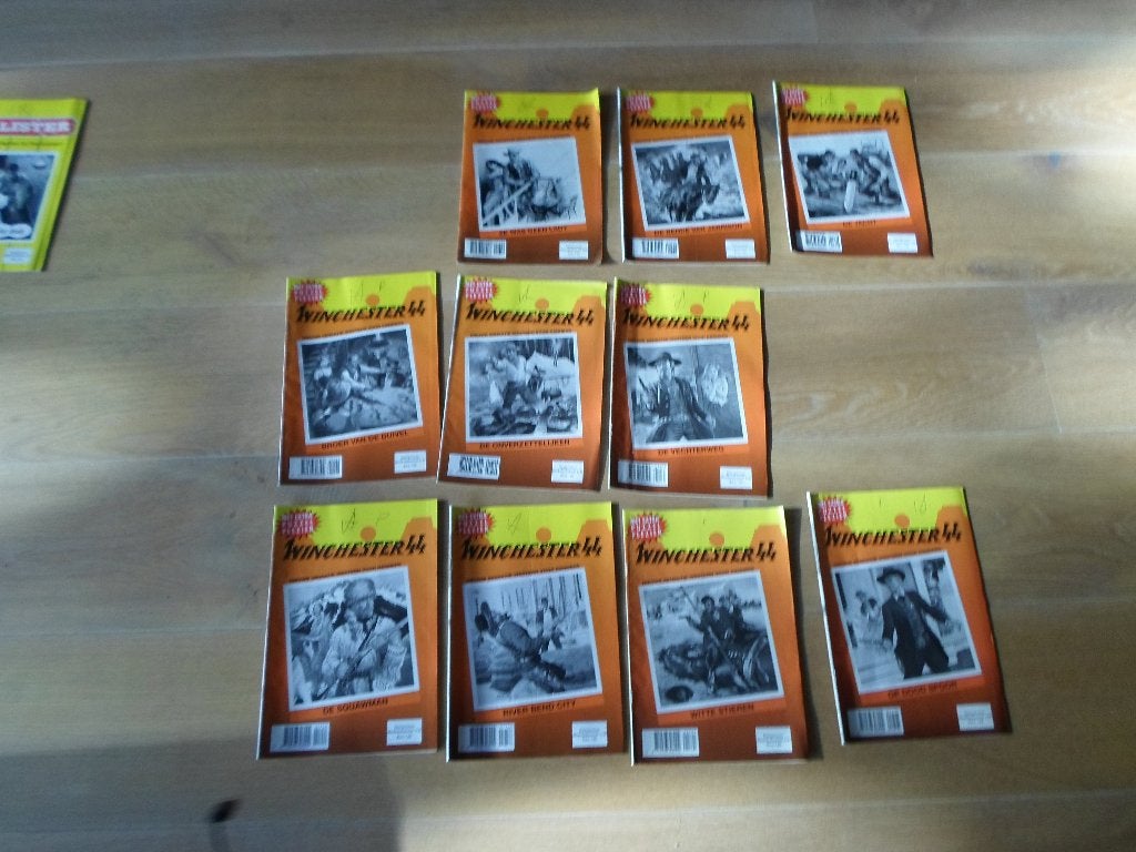 10 western Winchester 44 boekjes, Ophalen of Verzenden, Gelezen