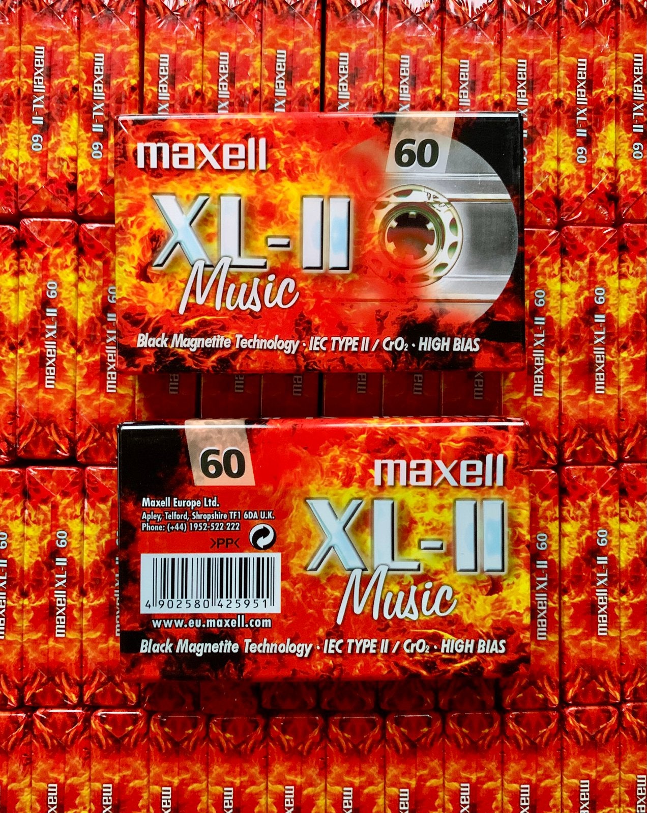 NOS Maxell XLII-60 cassettebandjes XLII60 XLII 60 C60 NIEUW, Ophalen of Verzenden, Maxell, Nieuw in verpakking, Maxell Europe Limited. Botanica Ditton Park, Riding Court Road,  Datchet, Slough,  Berkshire England SL3 9LL