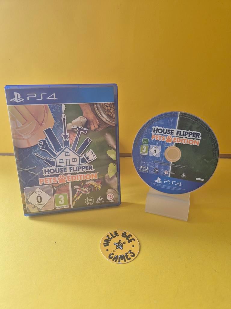 House Flipper Pets Edition, Spelcomputers en Games, Games | Sony PlayStation 4, Zo goed als nieuw, Simulatie, 1 speler, Vanaf 3 jaar