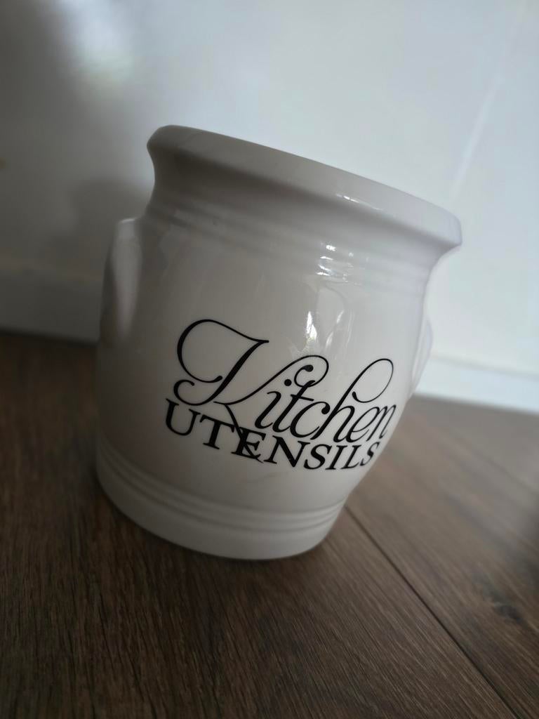 Riviera Maison Kitchen Utensils Canister - Nieuw, Huis en Inrichting, Keuken | Keukenbenodigdheden, Zo goed als nieuw, Overige typen