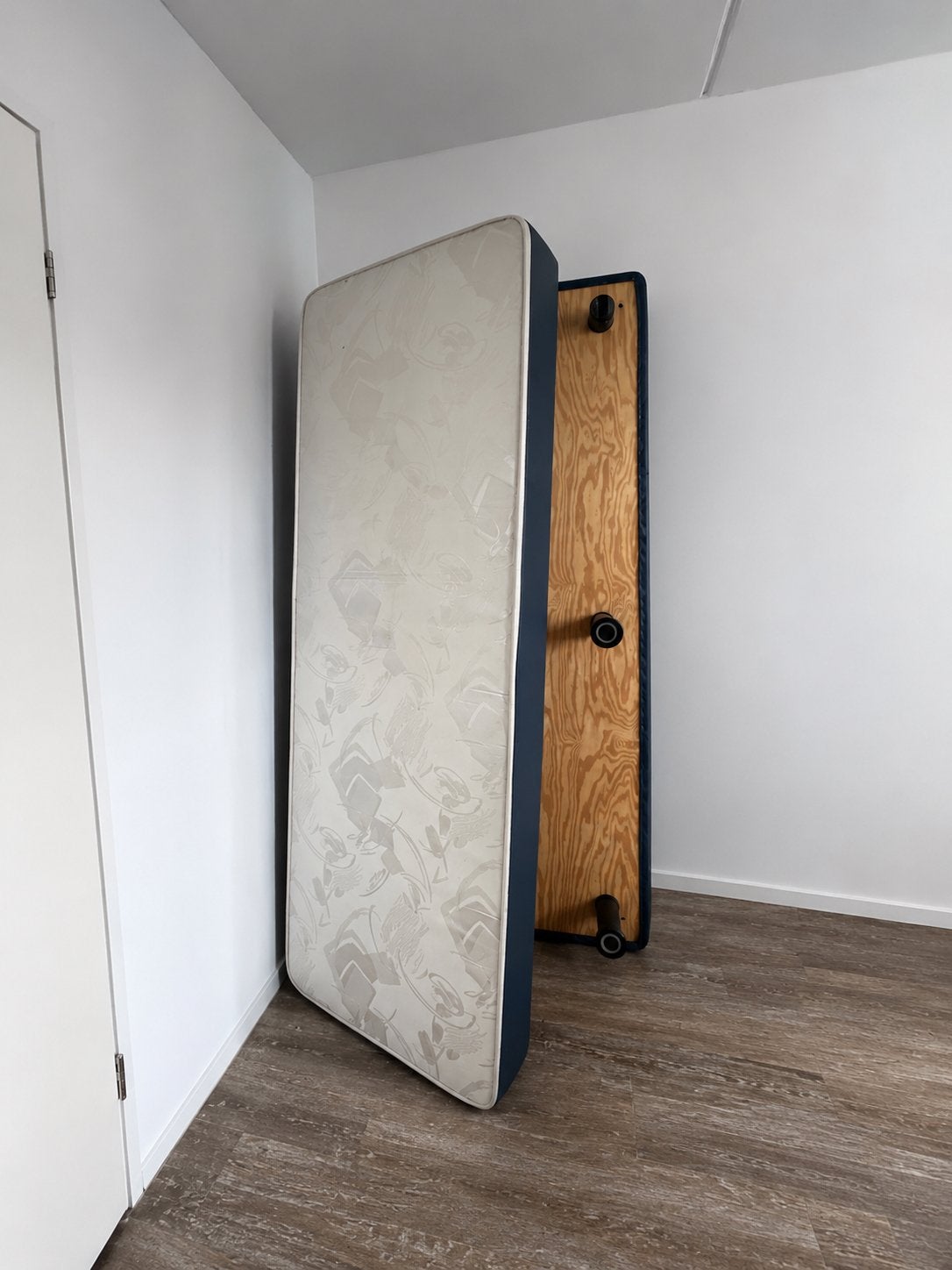 Boxspring 140x200, Ophalen, Tweepersoons, 140 cm, Zo goed als nieuw