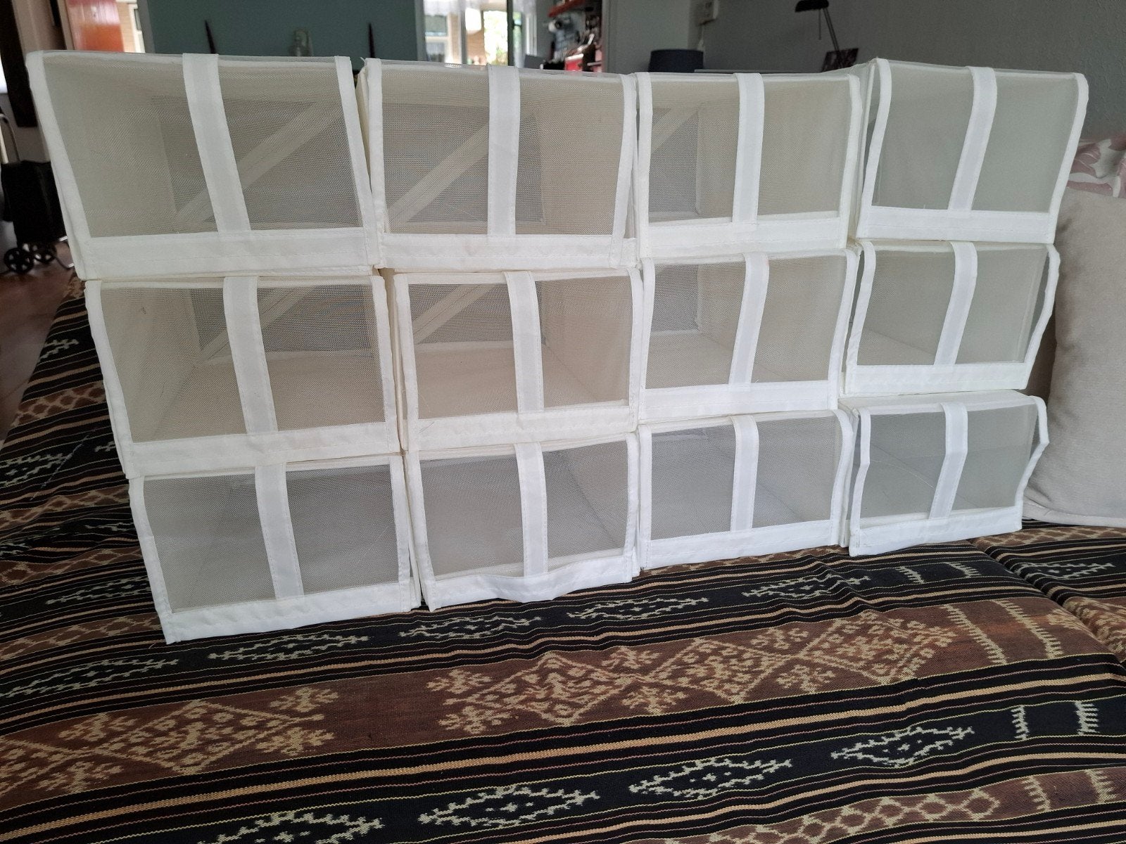 IKEA SKUBB Schoenenopberger - Wit (12 stuks), Ophalen of Verzenden, Gebruikt, Modern, functioneel