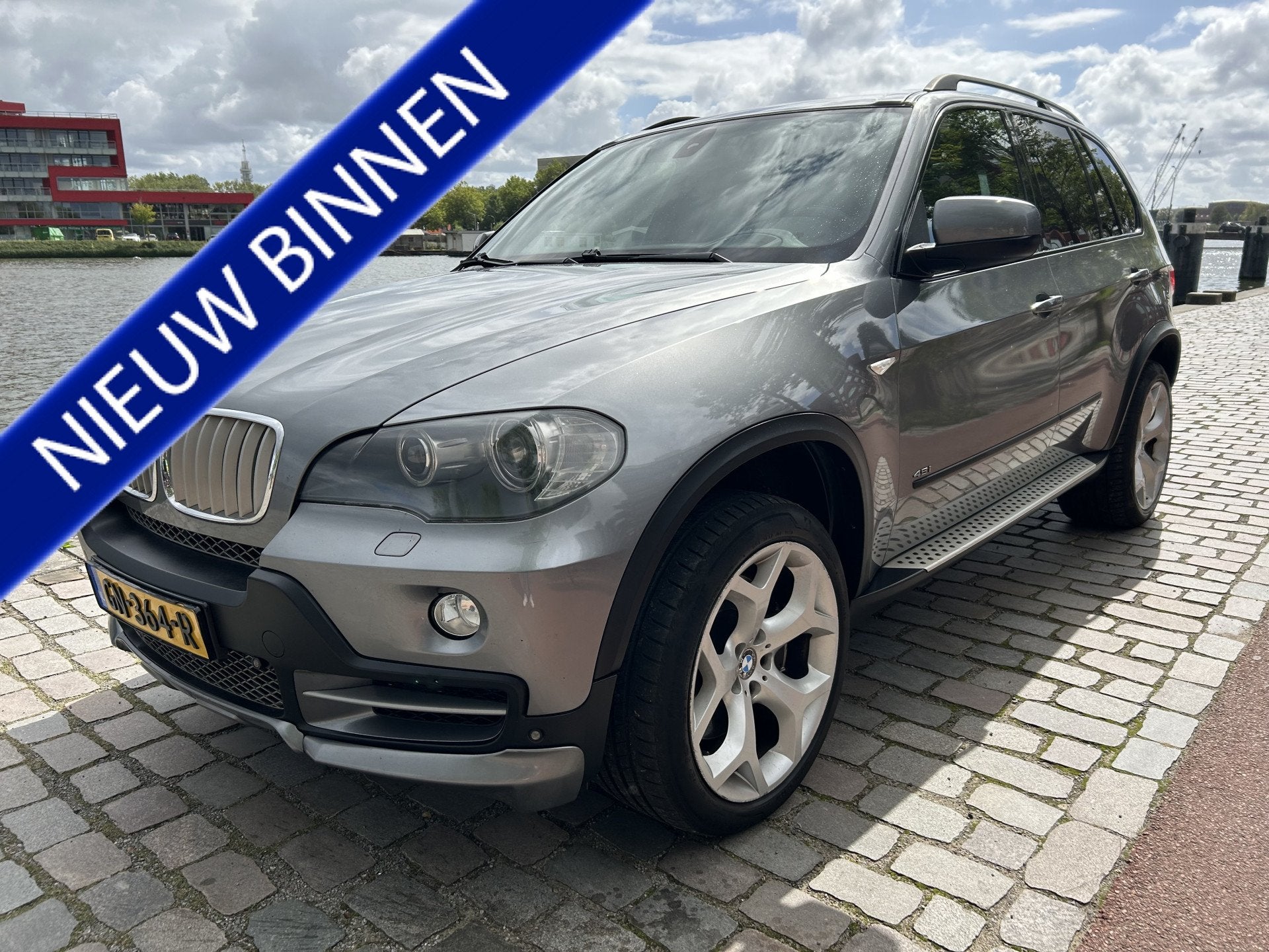 BMW X5 xDrive48i High Executive 7 pers panodak leer airco/ec, Auto's, Gebruikt, Xenon verlichting, 138 €/maand, 4799 cc