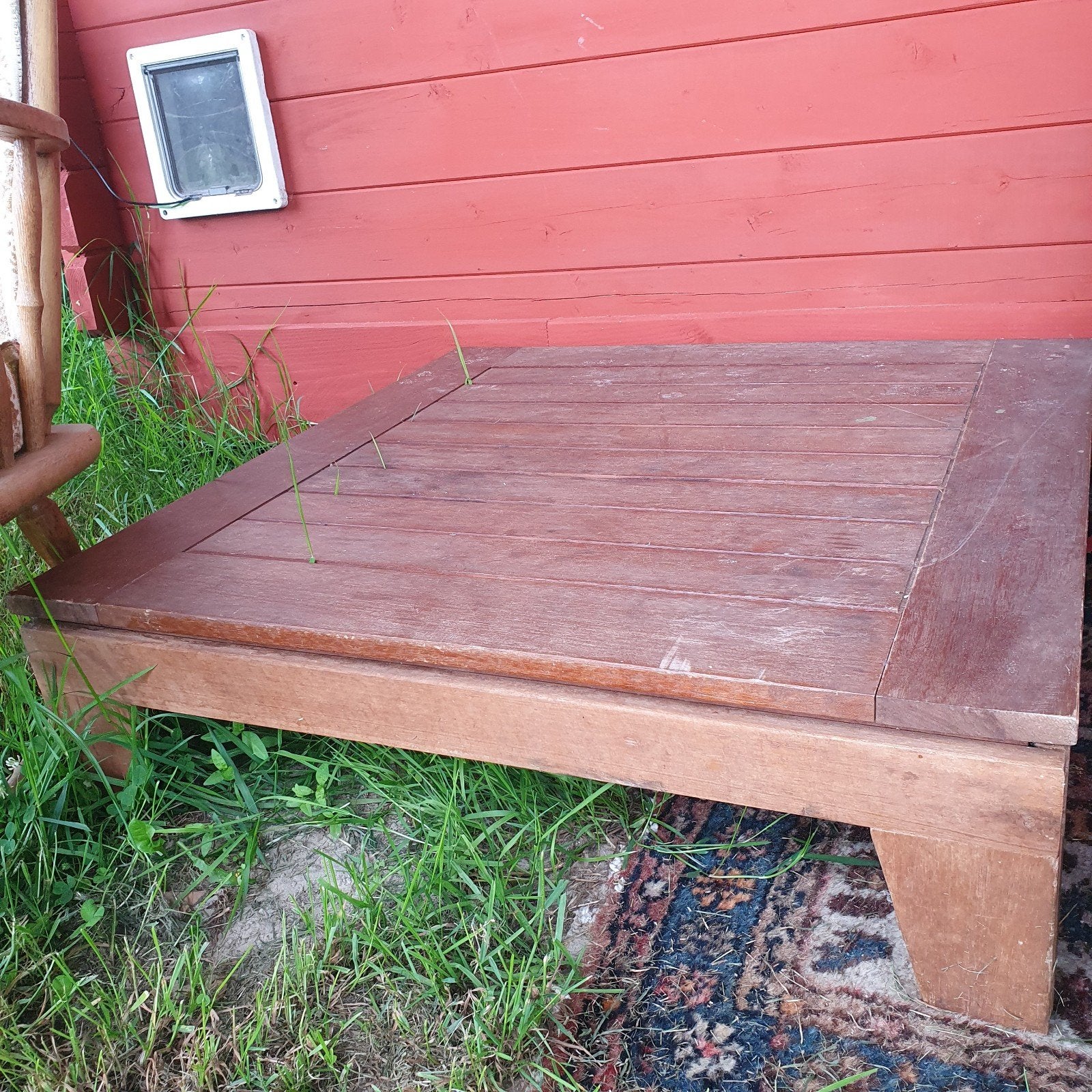 Tuintafel gratis, Ophalen, Gebruikt, Kunststof