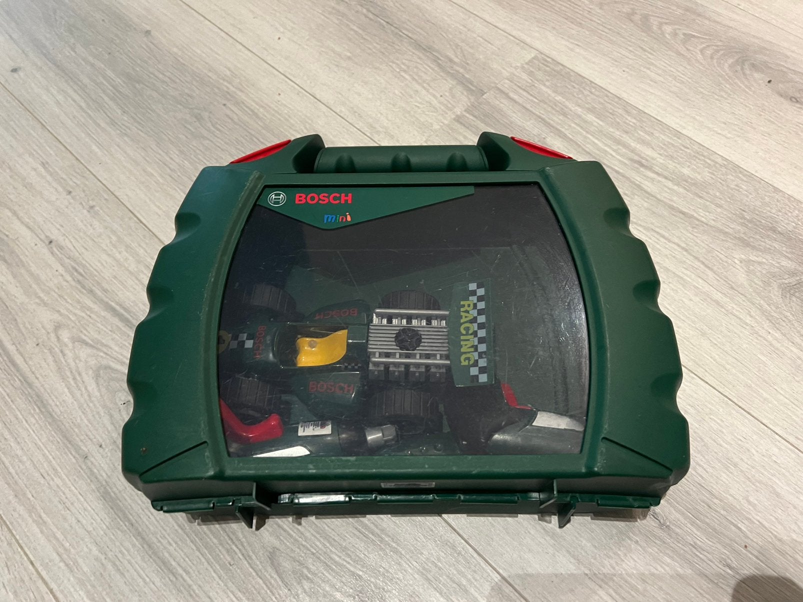 Speelgoed - Bosch - mini - Grand Prix auto - koffer, Verzenden, Zo goed als nieuw