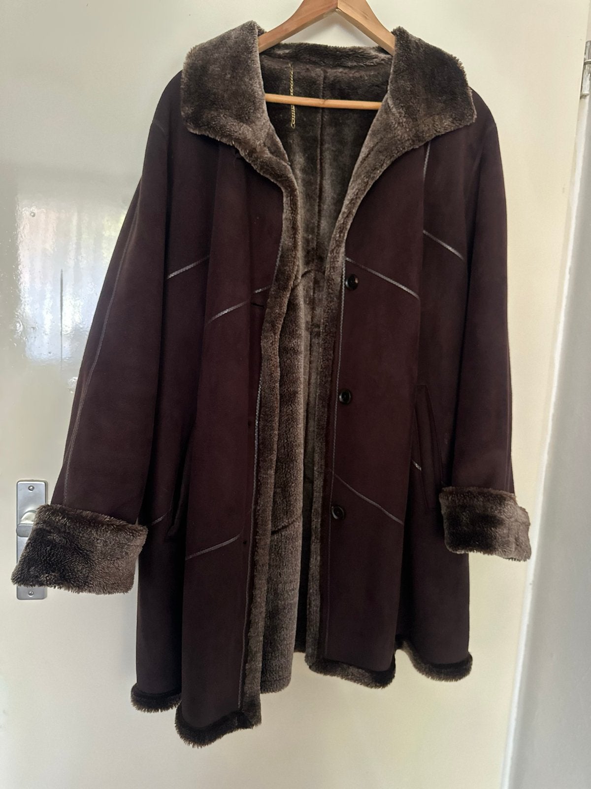 Baronia von Gollen Polar Luxe Winterjas - Maat L, Kleding | Dames, Ophalen of Verzenden, Zo goed als nieuw, Maat 42/44 (L), Bruin