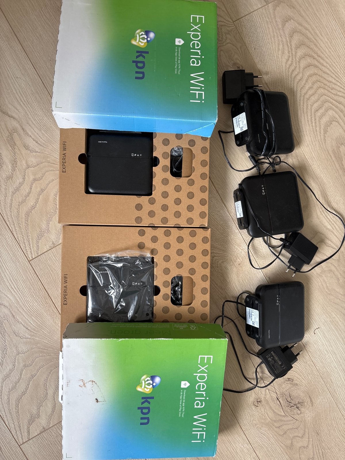 KPN Experia WiFi Boosters (5 stuks), Computers en Software, Ophalen of Verzenden, Gebruikt, Router