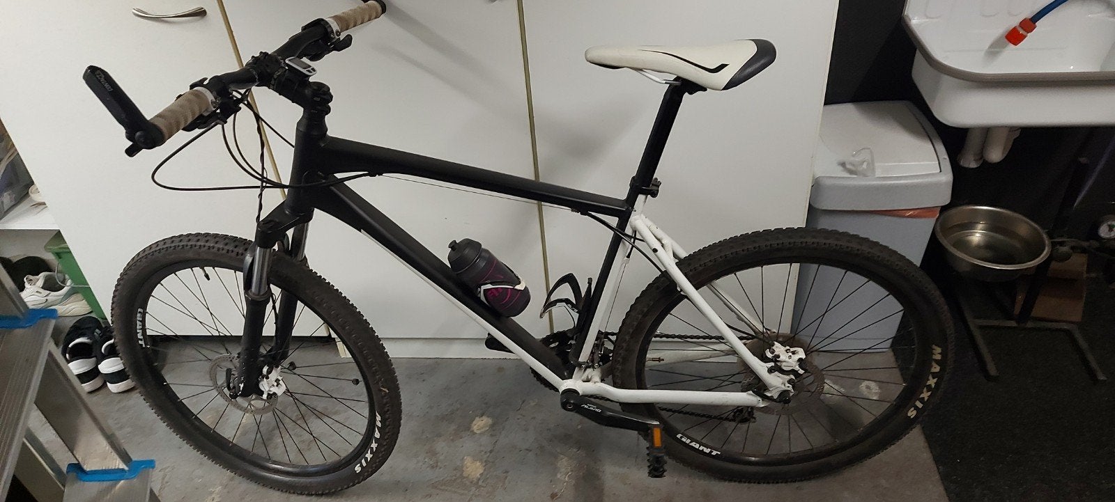 Giant ATB Mountainbike met Shimano Deore, schijfremmen en vo, Ophalen, Gebruikt, 49 tot 53 cm, Giant