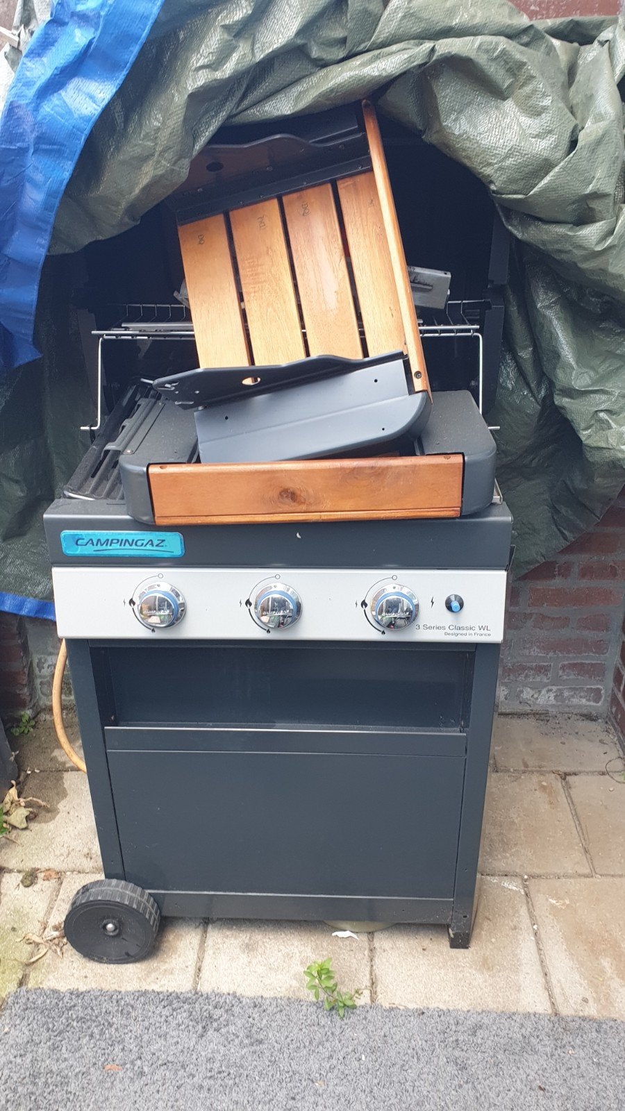 Campingaz 3 Series Classic WL gasbarbecue met volle gasfles, Tuin en Terras, Ophalen, Zo goed als nieuw, Campingaz