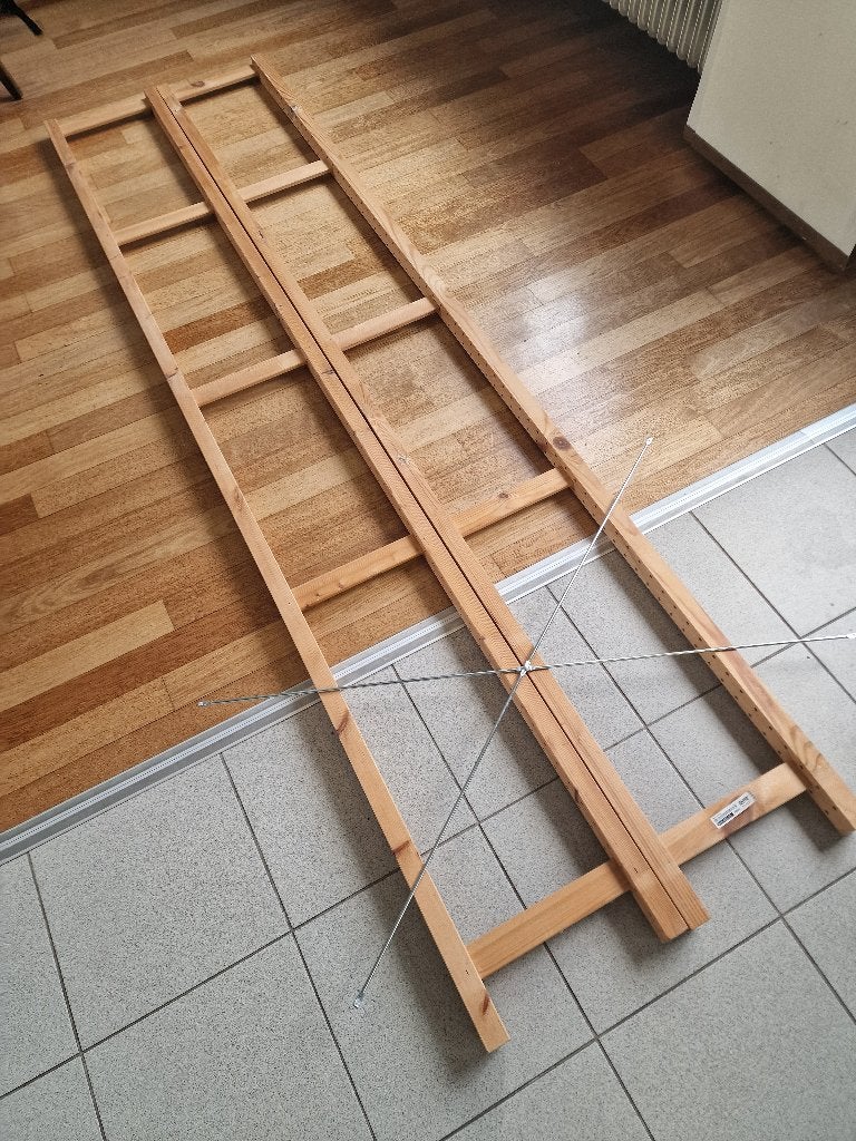 Twee IKEA IVAR zijpanelen 30 x 226 cm met steunkruis, Huis en Inrichting, Ophalen, Zo goed als nieuw