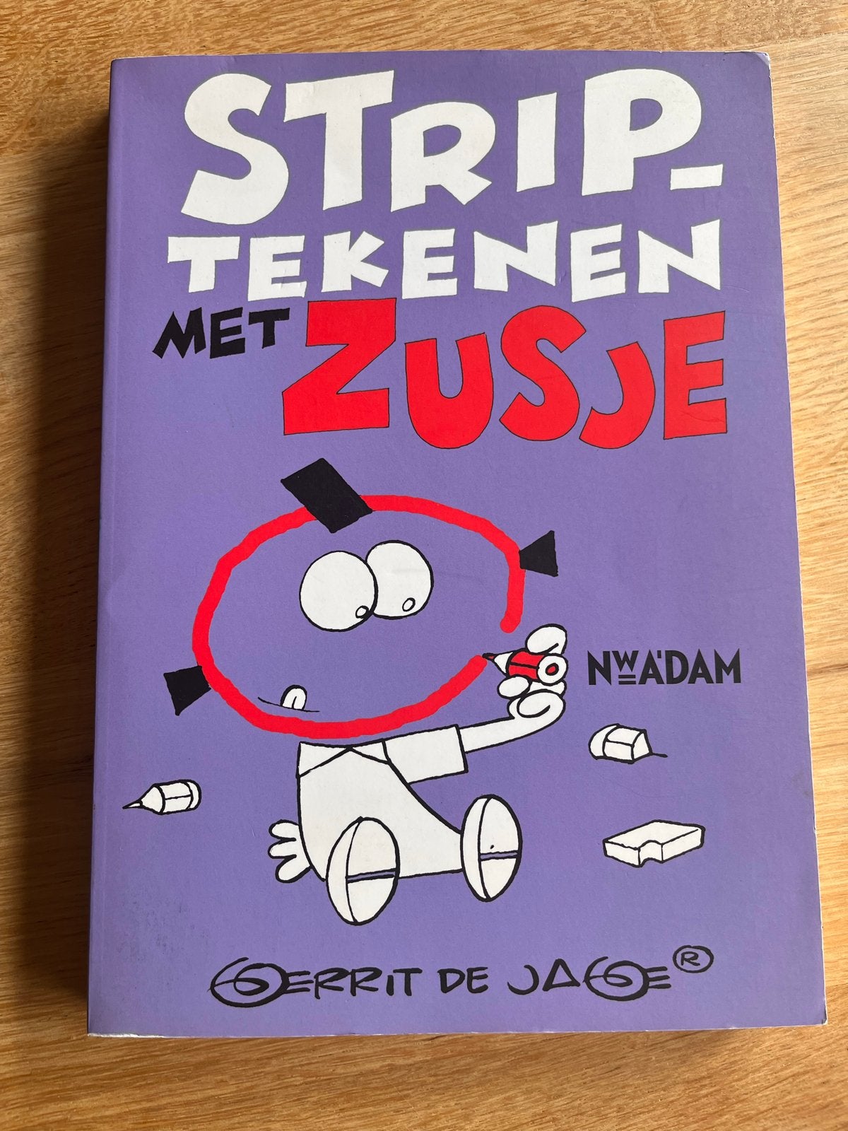 Strip Tekenen met Zusje - Gerrit de Jager, Eén stripboek, Ophalen of Verzenden, Zo goed als nieuw