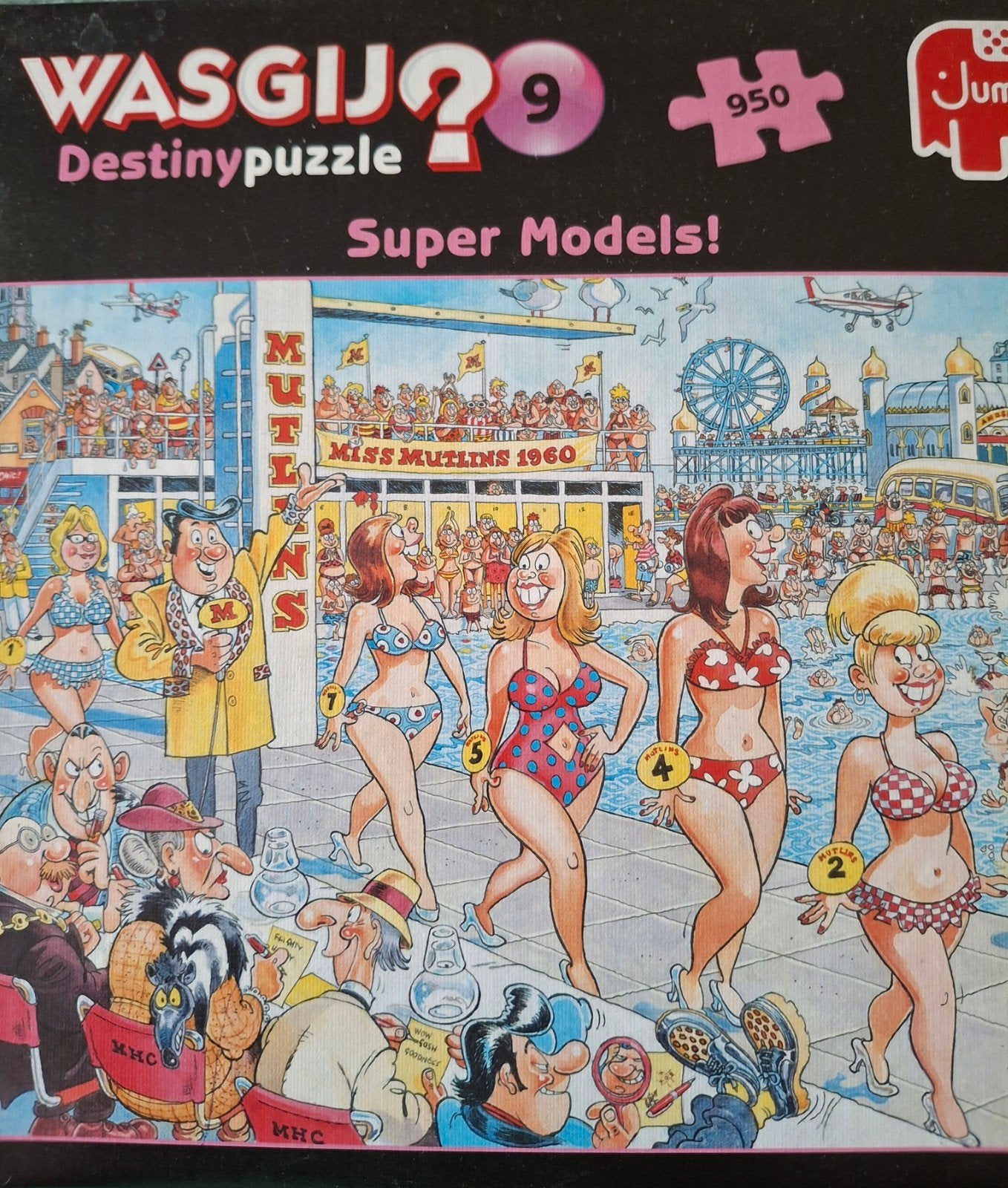 Wasgij legpuzzel 950 stukjes, Hobby en Vrije tijd, Ophalen of Verzenden, 500 t/m 1500 stukjes, Zo goed als nieuw, Legpuzzel