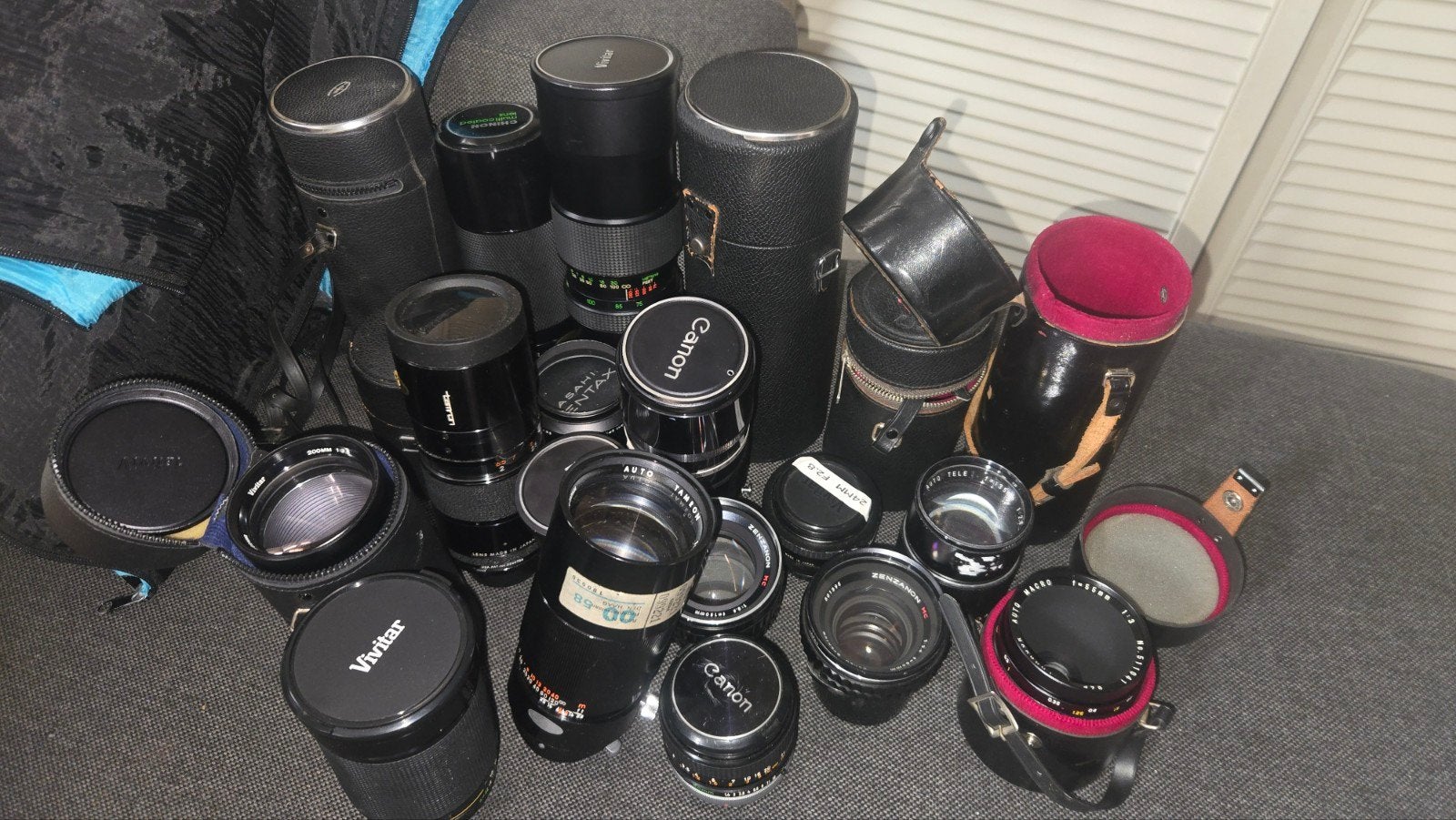 Cameralenzen (o.a. Vivitar, Takumar, Canon FD, Tamron), Audio, Tv en Foto, Fotografie | Lenzen en Objectieven, Ophalen of Verzenden