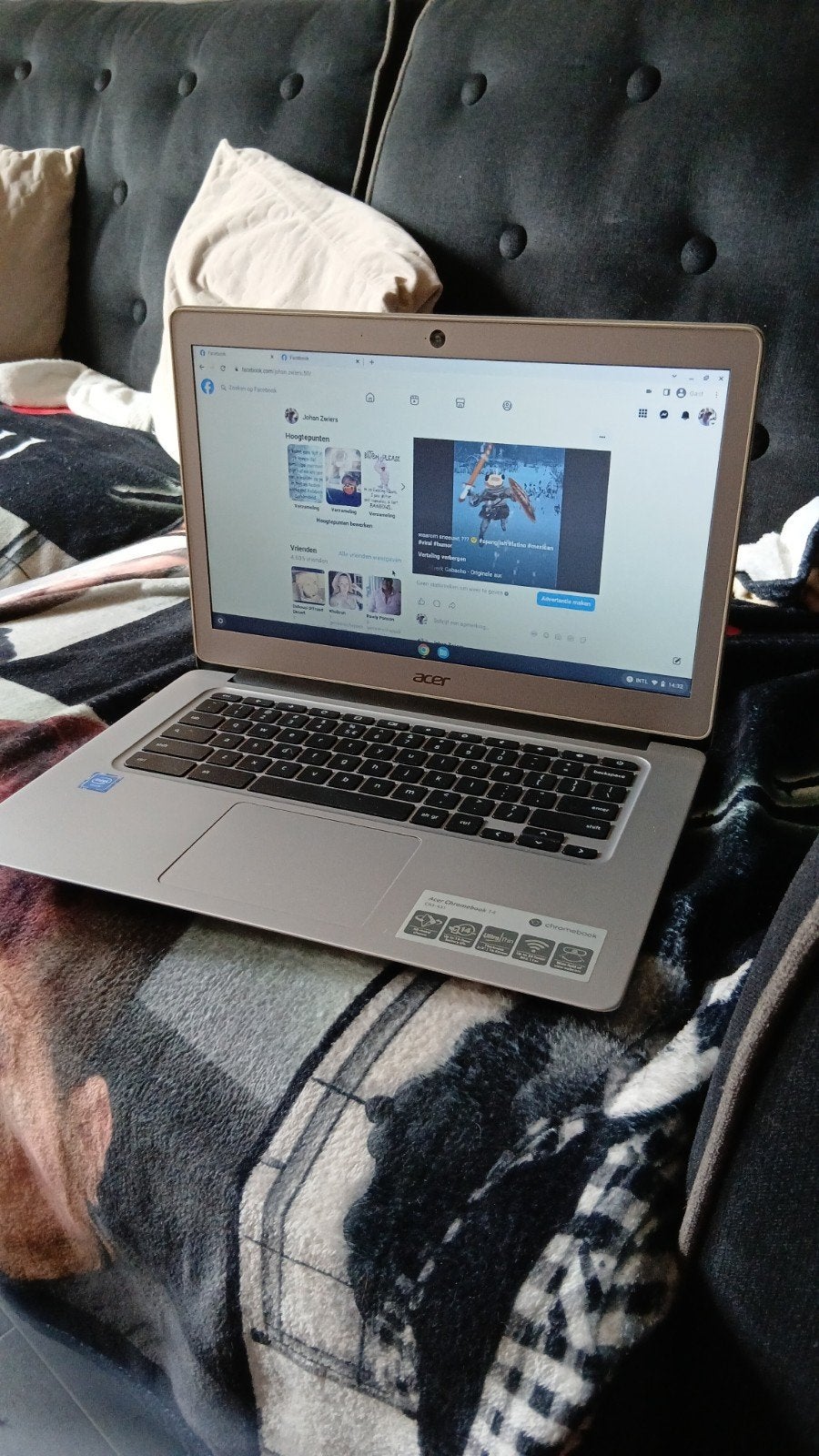 acer chromebook, Ophalen, Gebruikt