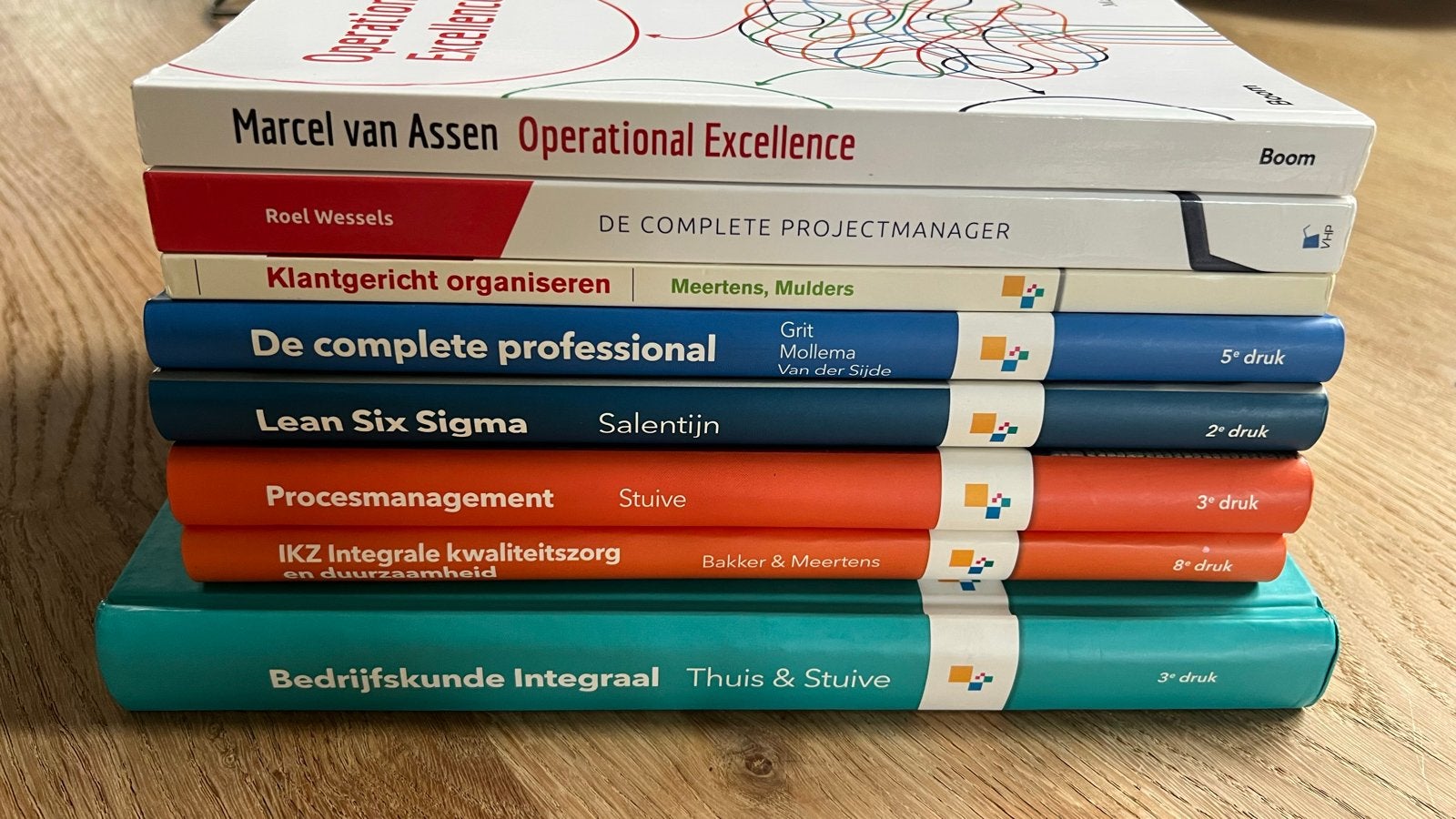 Management boeken HBO of AD bedrijskunde, Ophalen of Verzenden, Gamma, Zo goed als nieuw, HBO