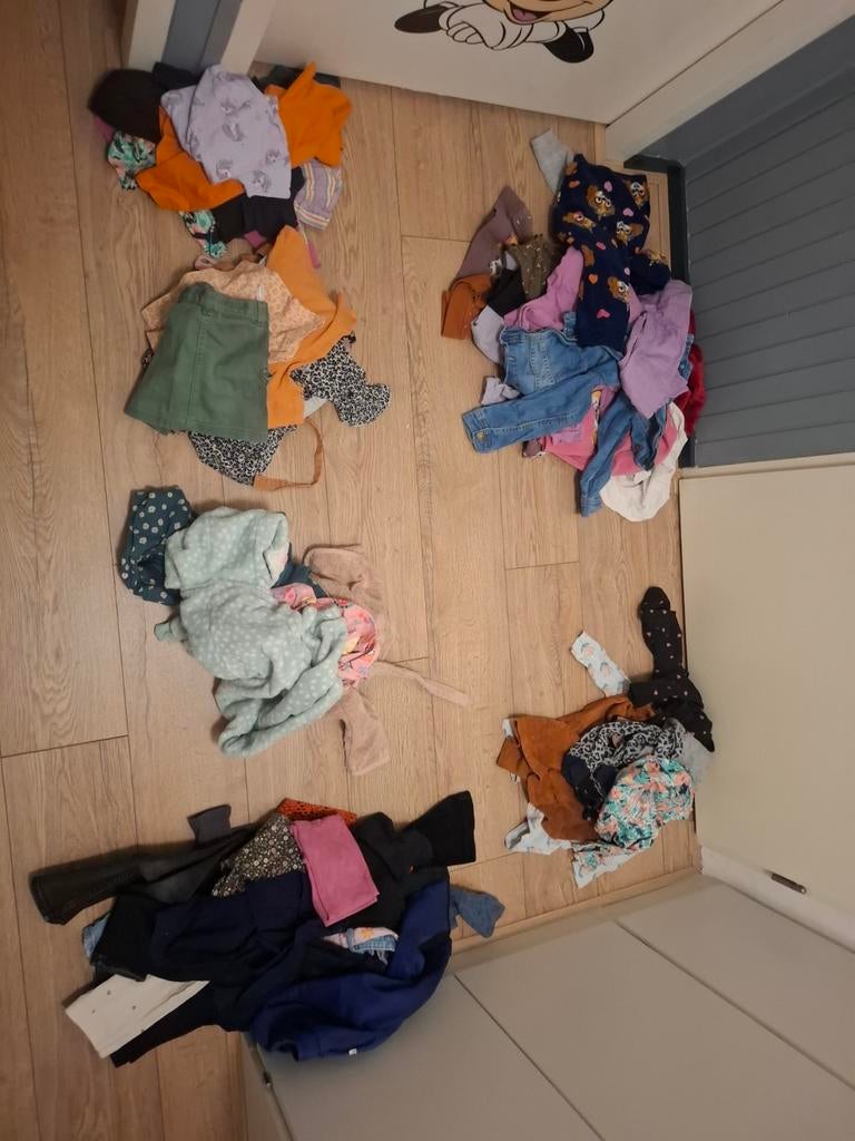 Grote partij kinderkleding, Gebruikt, Meisje, Overige typen, Ophalen of Verzenden
