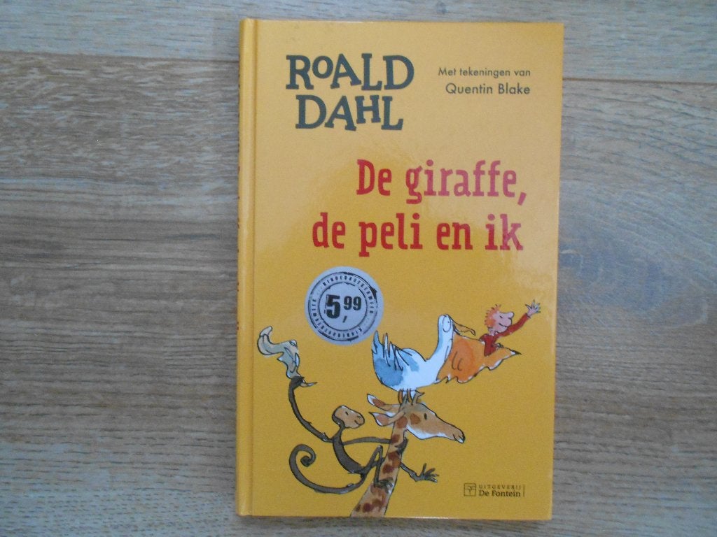 Roald Dahl De Giraffe, de Peli en ik, Ophalen of Verzenden, Zo goed als nieuw, Fictie algemeen