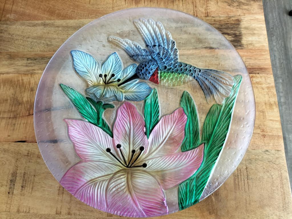 Glazen schotel 35 cm diameter, Ophalen of Verzenden