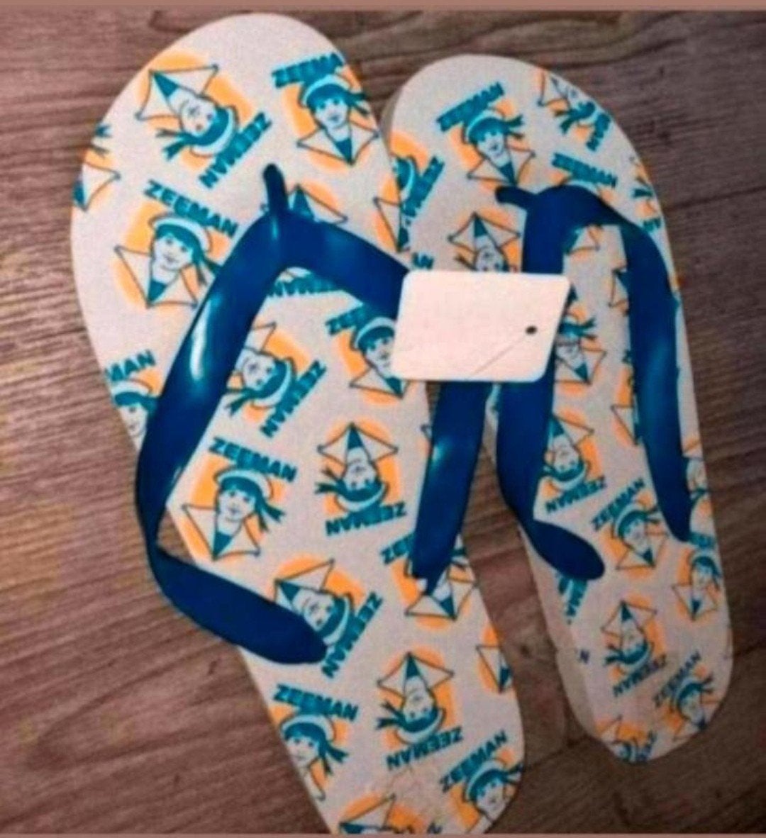 teenslippers van de zeeman fancollectie maat 41/42.   Nieuw, Verzenden, Nieuw, Overige kleuren, Overige typen