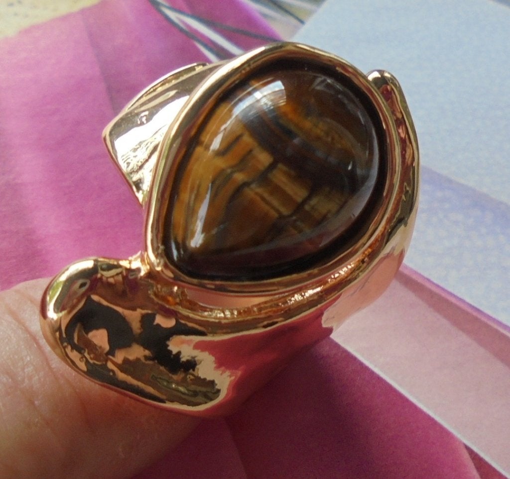 prachtige ring, Sieraden, Tassen en Uiterlijk, Overige materialen, Verzenden, Nieuw, 17 tot 18