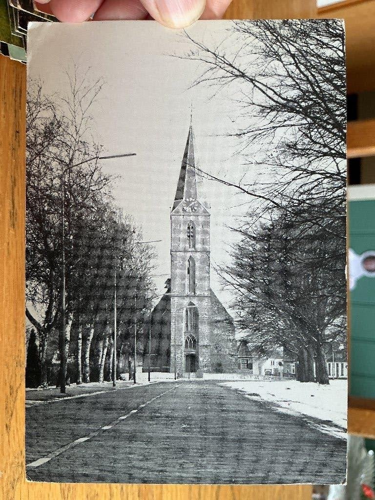 Beilen kerk, Verzamelen, Ansichtkaarten | Nederland, Verzenden, 1960 tot 1980, Ongelopen, Drenthe