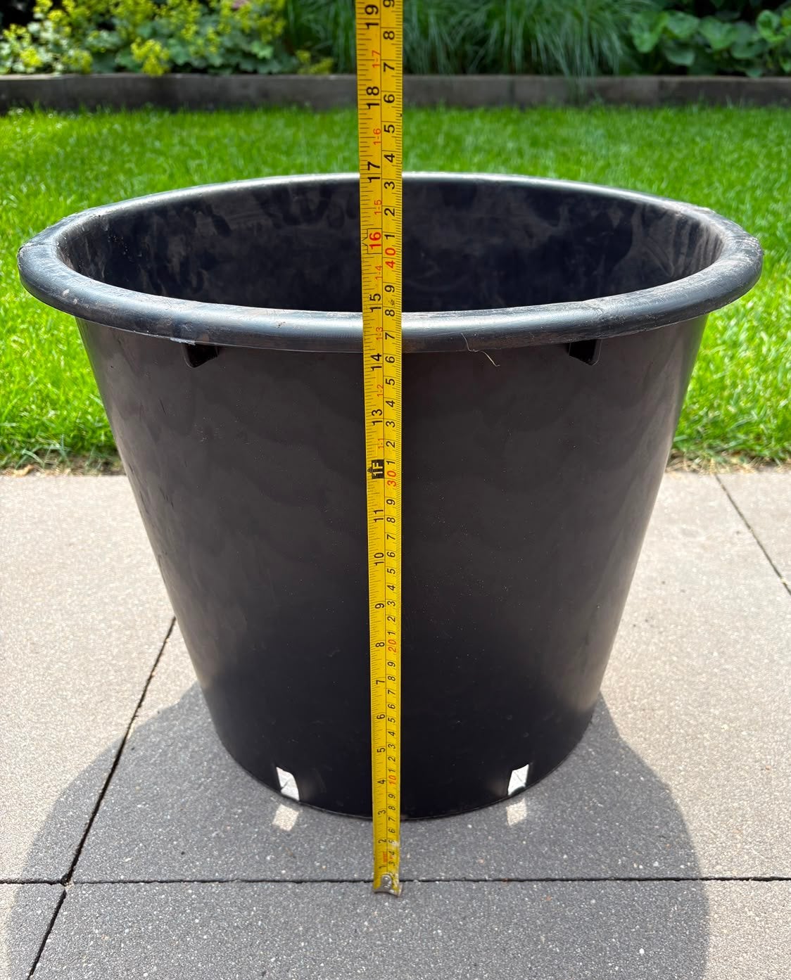 Grote Bloempot / Plantcontainer / Boomcontainer 45x37cm 35L, Tuin en Terras, Bloembakken en Plantenbakken, Kunststof, Minder dan 60 cm