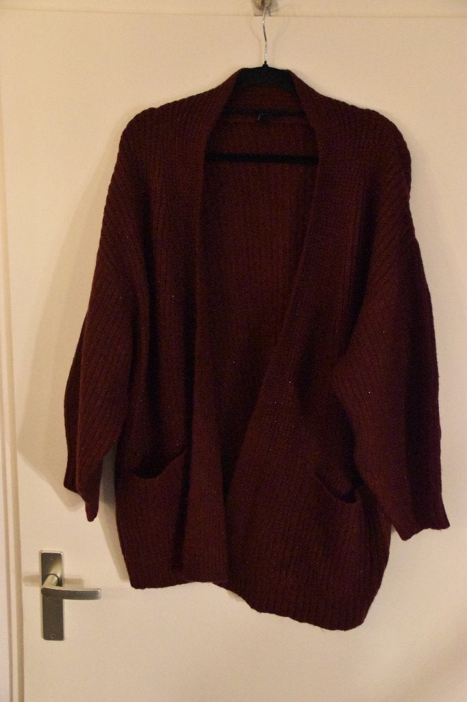 mooi nieuw bordeauxrood vest maat L Hema, Maat 42/44 (L), Nieuw, Ophalen of Verzenden, Hema