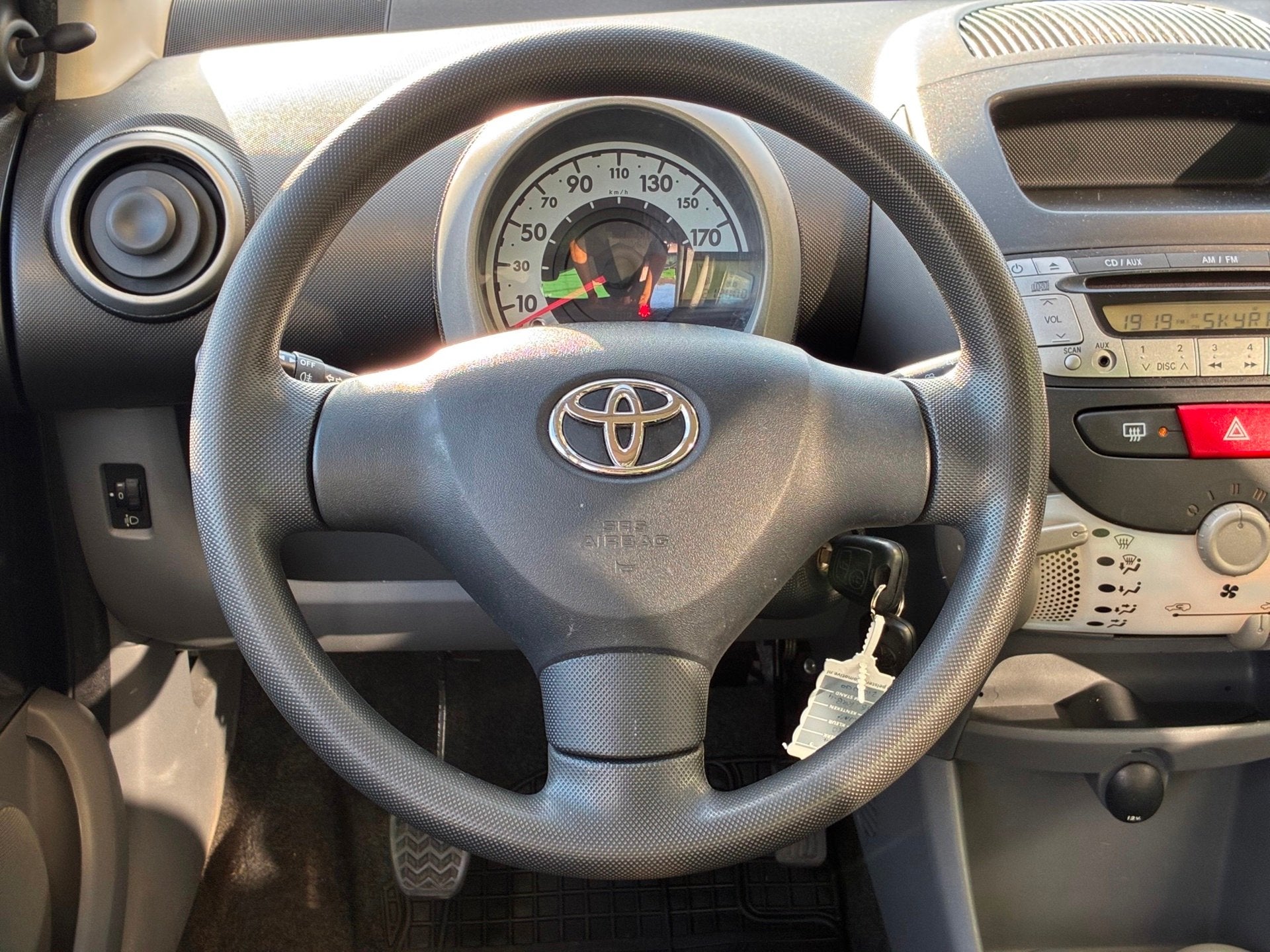Toyota Aygo 1.0-12V Comfort|Airco|Elektr.ramen|Nieuwe APK|LM, Voorwielaandrijving, Gebruikt, 4 stoelen, Origineel Nederlands