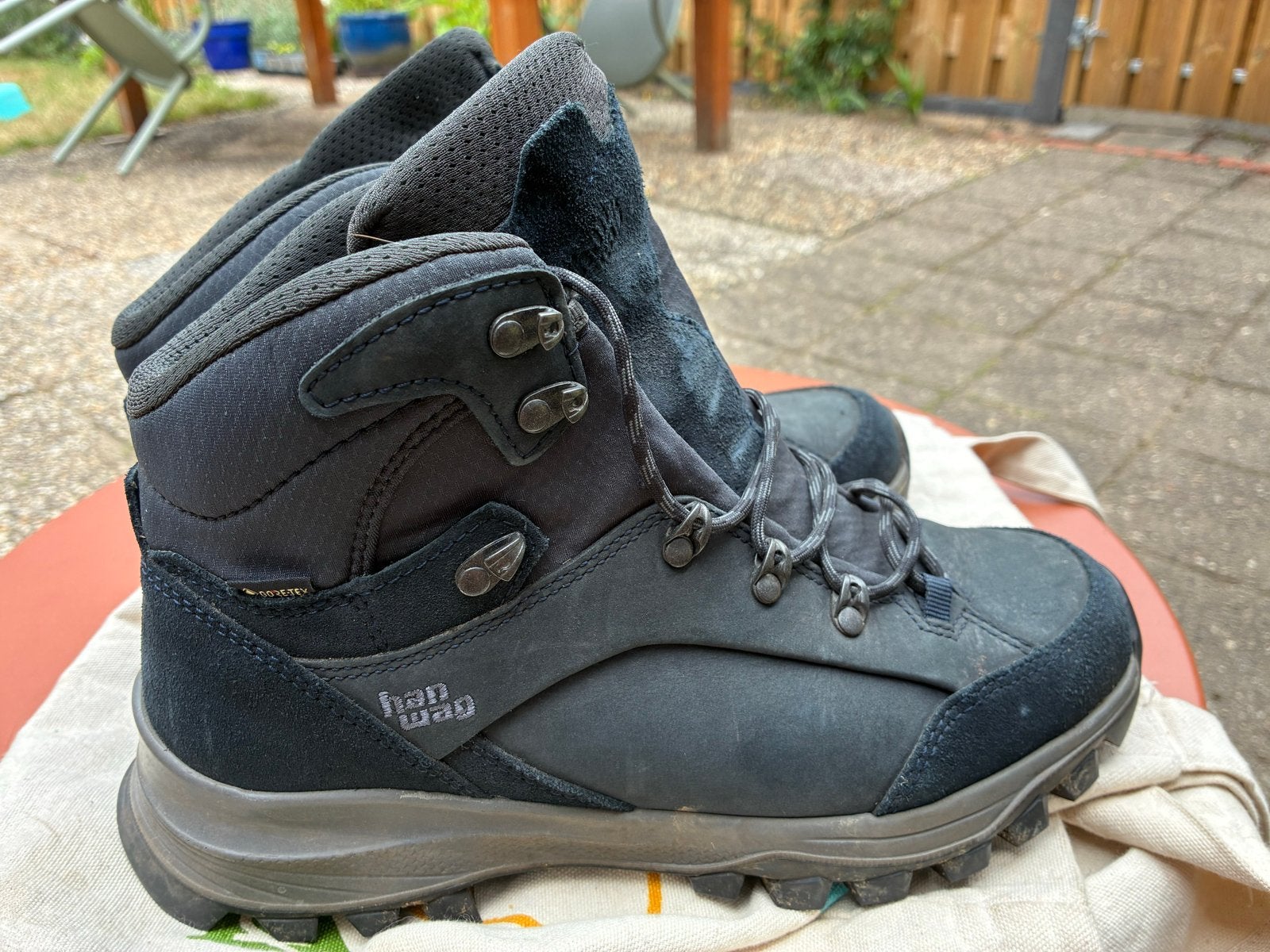 Hanwag Gore-Tex Wandelschoenen - Maat 40.5, Sport en Fitness, Bergsport en Wandelen, Ophalen, Zo goed als nieuw, Schoenen