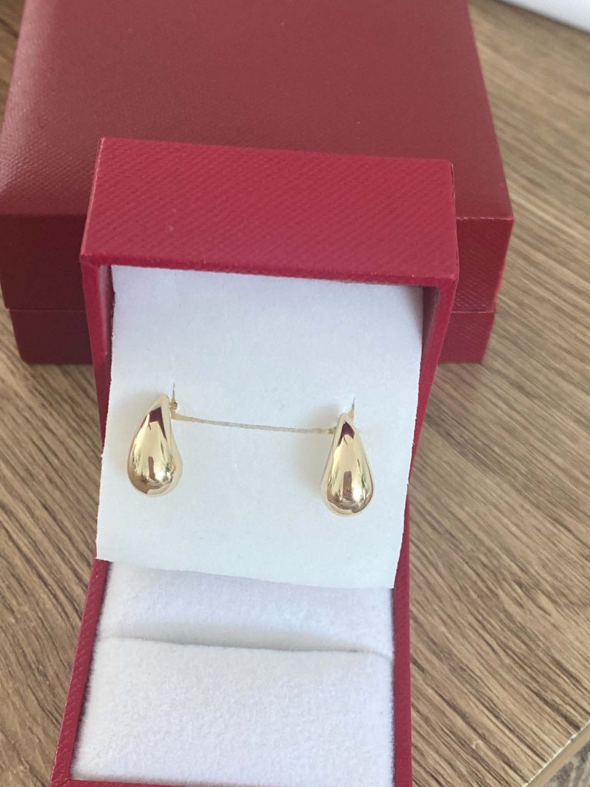 Mooie 14 karaat gouden oorbellen gemerkt 585, Ophalen of Verzenden, Nieuw, Goud, Goud