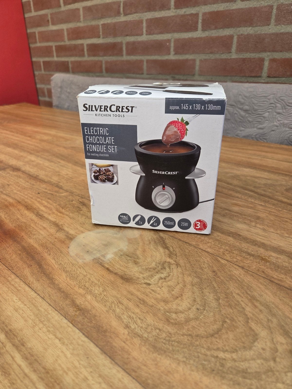 SilverCrest Elektrische Chocolade Fondue Set - Nieuw, Ophalen of Verzenden