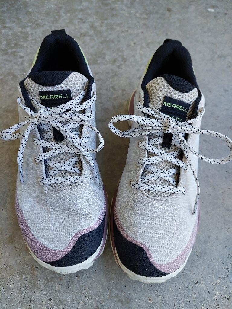 Sport - Wandelschoenen - Sneakers Dames, Ophalen, Merrell, Wit, Wandelschoenen