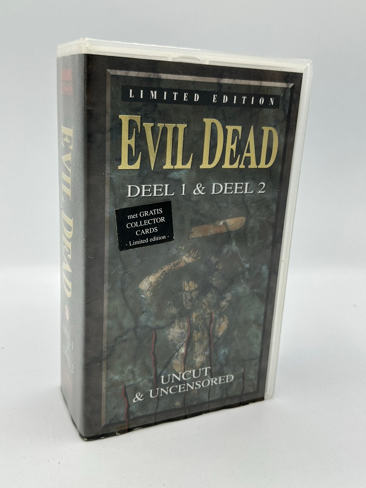 Evil Dead Deel 1 & 2 Limited Edition VHS Boxset, Engels, Vanaf 16 jaar, Ophalen of Verzenden, Zo goed als nieuw