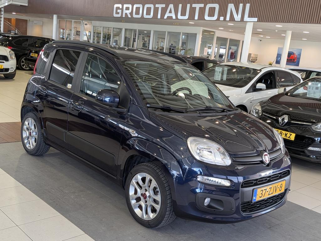 Fiat Panda 0.9 TwinAir Lounge Automaat NAP, Airco, Stuurbekr, Euro 5, Panda, Origineel Nederlands, Blauw