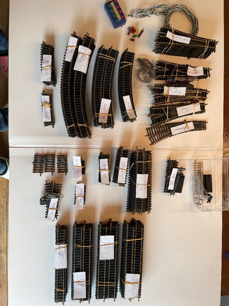 Fleischmann H0 - divers rails, Hobby en Vrije tijd, Modeltreinen | H0, Gebruikt, Gelijkstroom, Fleischmann, Rails