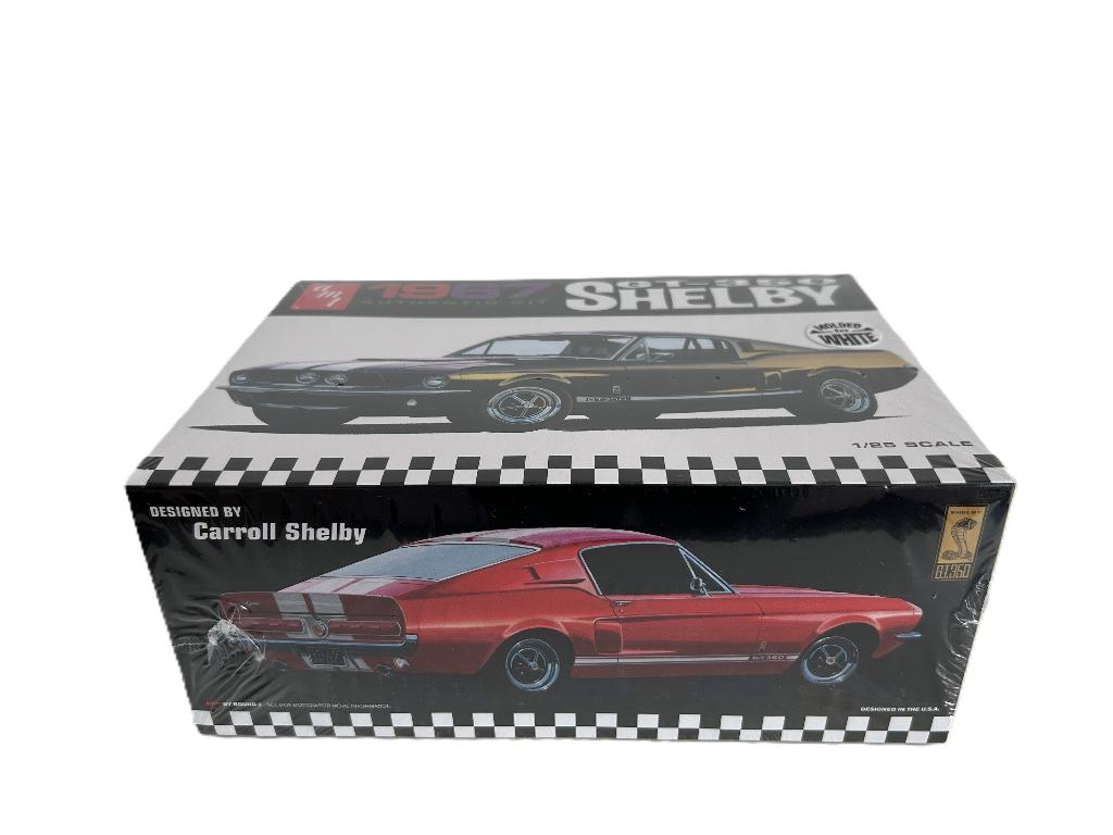 AMT 1967 Shelby GT350 - White 1/25 AMT-0800, Overige merken, Auto, Groter dan 1:32, Nieuw
