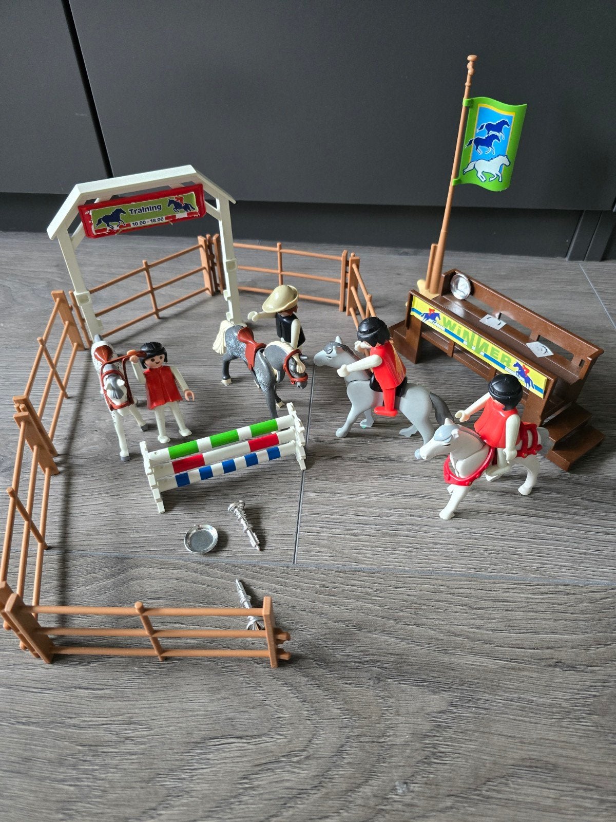 Plamobile vintage manege, Verzamelen, Speelgoed, Ophalen of Verzenden, Zo goed als nieuw