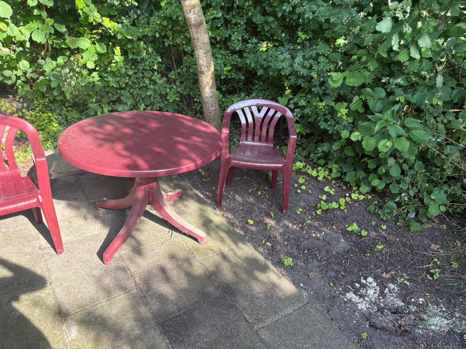 Tuinset, Ophalen, Zo goed als nieuw, 2 zitplaatsen