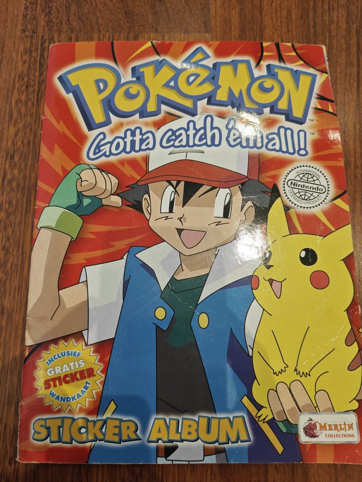 Pokémon Sticker Album Merlin Collections (1999) - Zeldzaam, Ophalen of Verzenden, Sticker