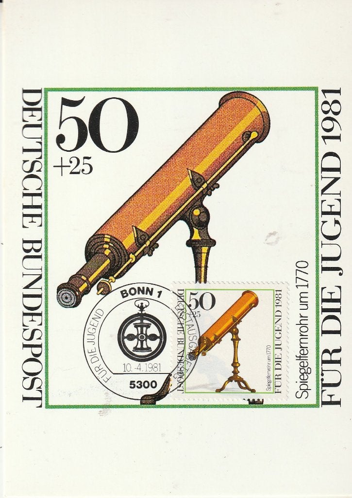 Eerste dag van uitgifte Duitsland 1981 fur die jugend, Ophalen of Verzenden, Overige typen