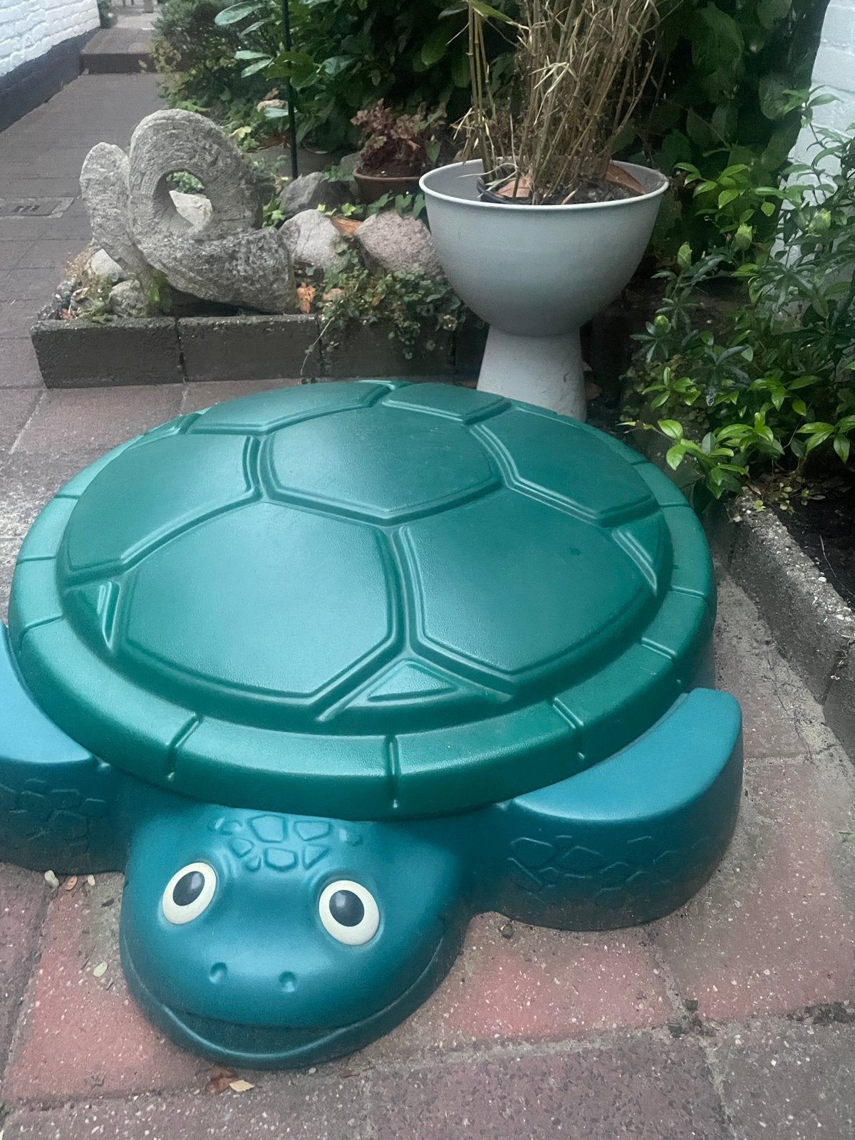Schildpad zandbak met deksel little tikes, Kinderen en Baby's, Speelgoed | Buiten | Zandbakken, Ophalen, Zo goed als nieuw