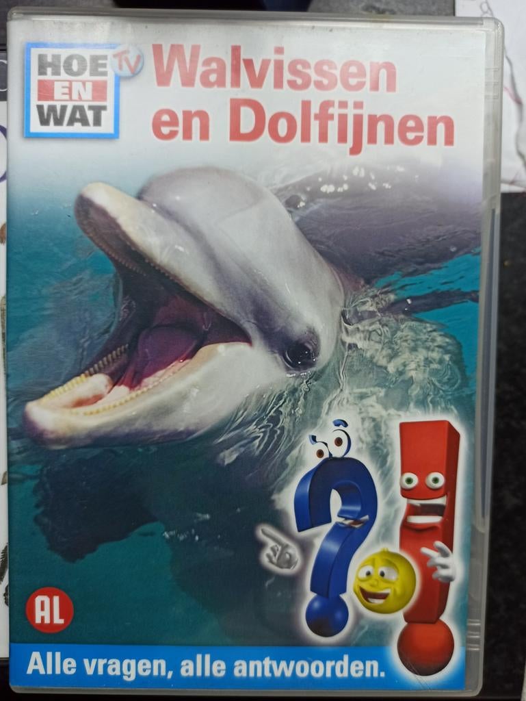 Dvd" Walvissen en Dolfijnen., Alle leeftijden, Ophalen of Verzenden, Nieuw in verpakking