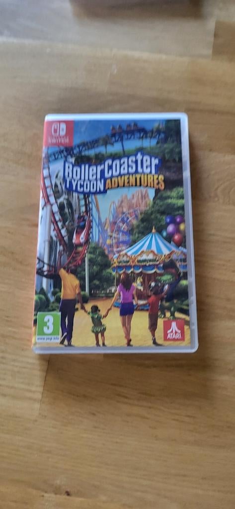 RollerCoaster Tycoon Adventures, Spelcomputers en Games, Games | Nintendo Switch, 1 speler, Ophalen of Verzenden, Zo goed als nieuw