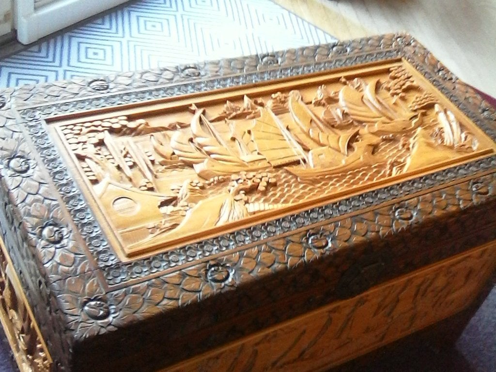 TTe Koop; mooie dekenkist., Ophalen