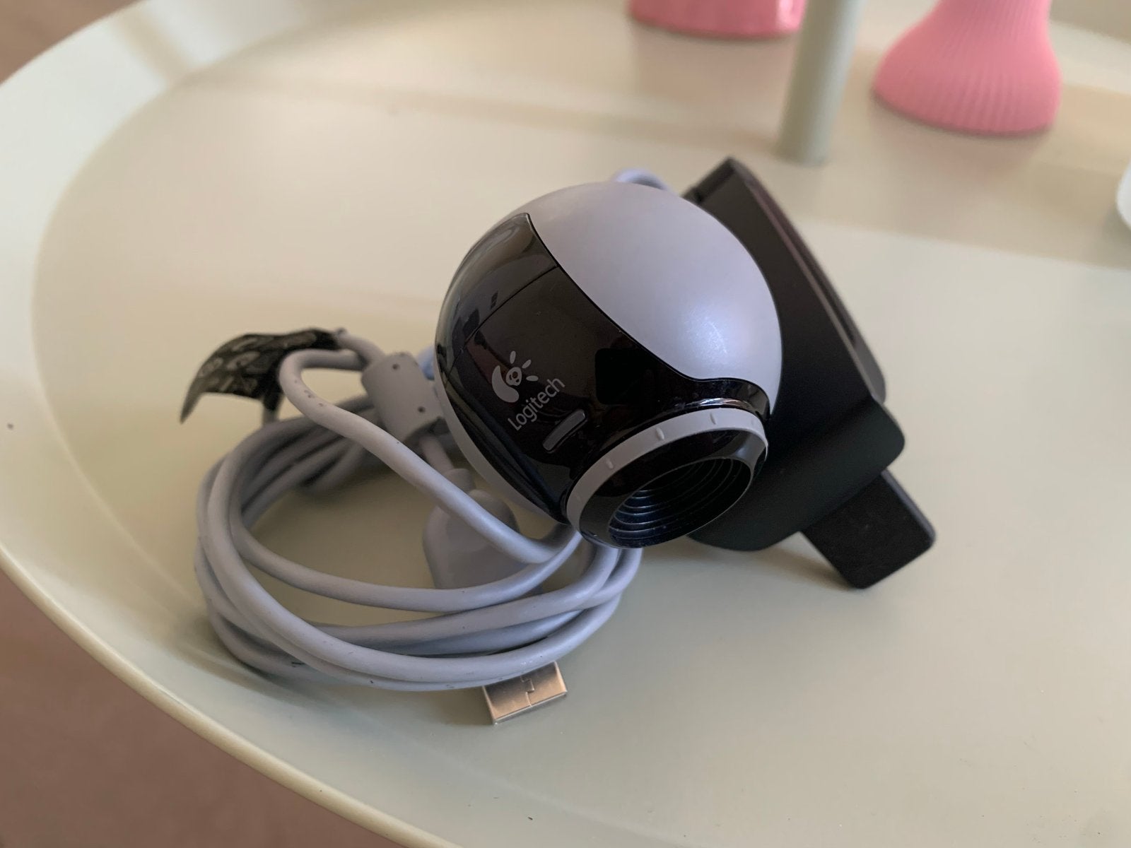 Logitech Webcam - Gebruikt, Bedraad, Goede Staat, Gebruikt, Ophalen of Verzenden, Windows, Microfoon