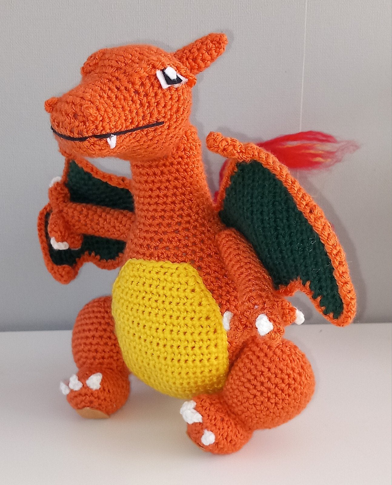 Gehaakte Charizard knuffel - Pokémon, Overige merken, Handgemaakt, Overige typen, Nieuw