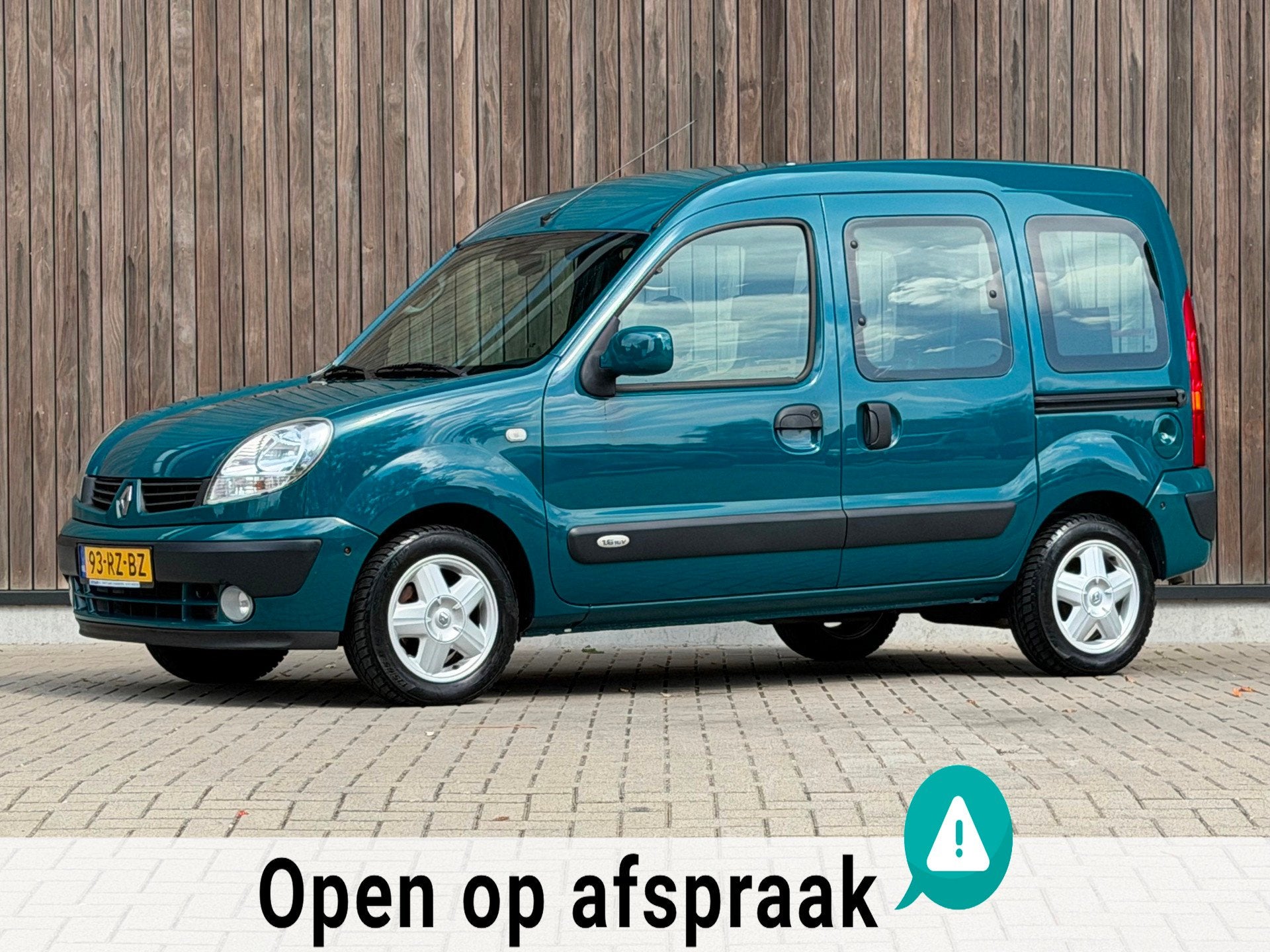 Renault Kangoo 1.6-16V Privilège / ROLSTOEL VERVOER / BIERM, Stof, Gebruikt, 49 €/maand, Bedrijf